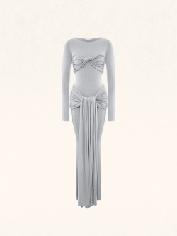 Платье Hanna (dusty blue)