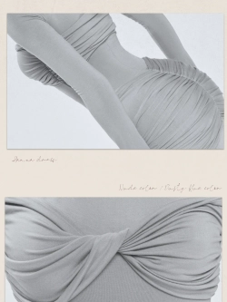 Платье Hanna (dusty blue)