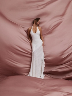 Платье Arielle with ruffles
