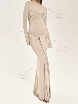 Платье Hanna (nude)