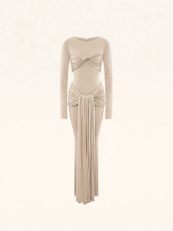 Платье Hanna (nude)