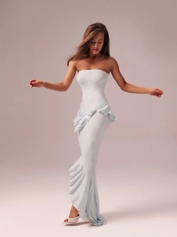 Платье Emily Tint bandeau (sky)