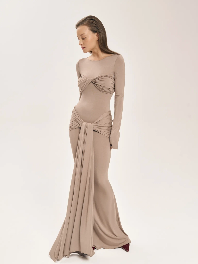 Платье Hanna (taupe)